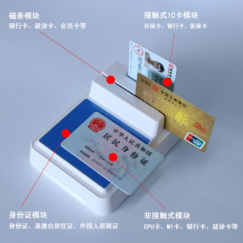 華大HD-100多功能社?？ㄗx卡器